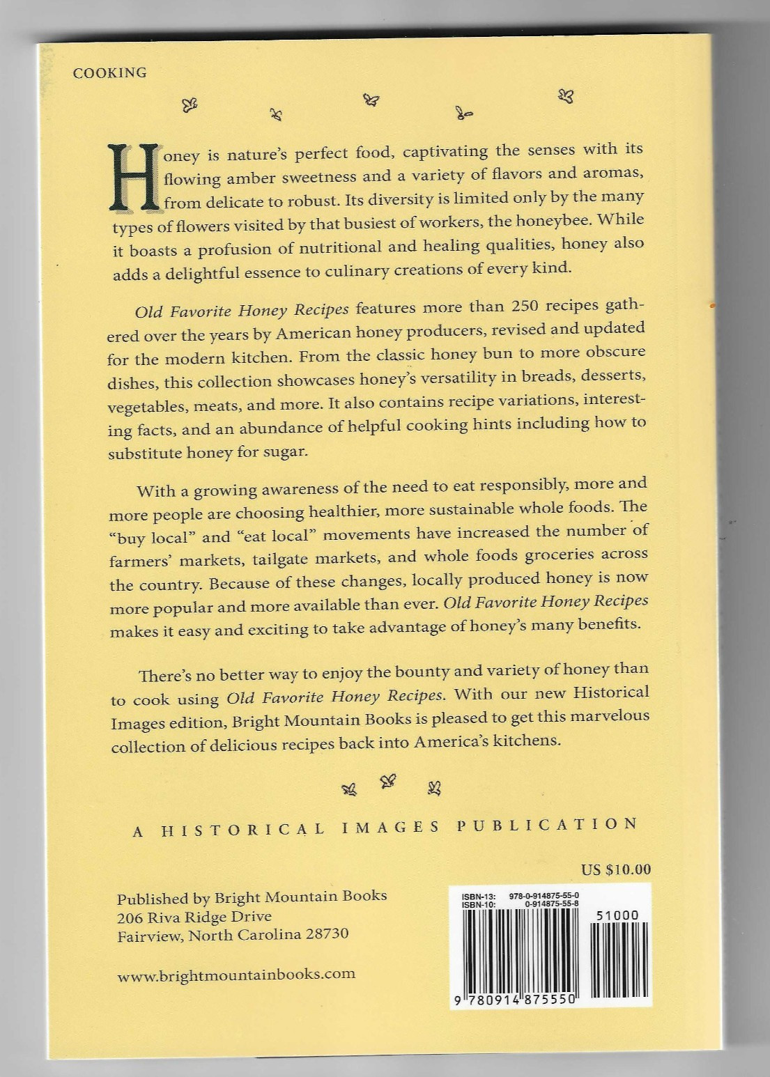 „Old Favorite Honey Recipes“ 250+ Recipes Revised & Updated 138 pages PB
