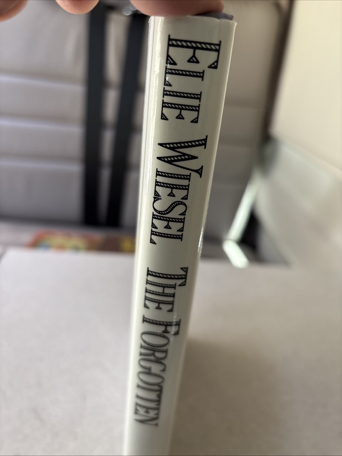 The Forgotten by Elie Wiesel (1992, Hardcover) 1st. Edition/1st. Printing
