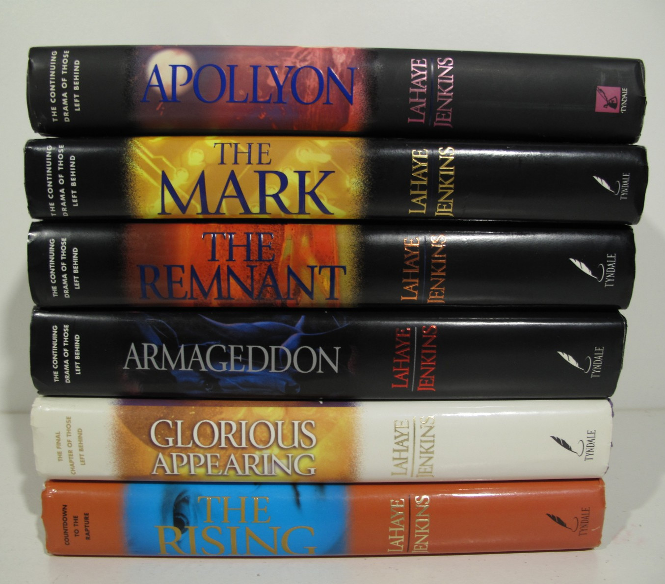 Lot of Series Left Behind-HARDCOVER DJ-PB-Tim LaHaye Jerry Jenkins-Books 1-13