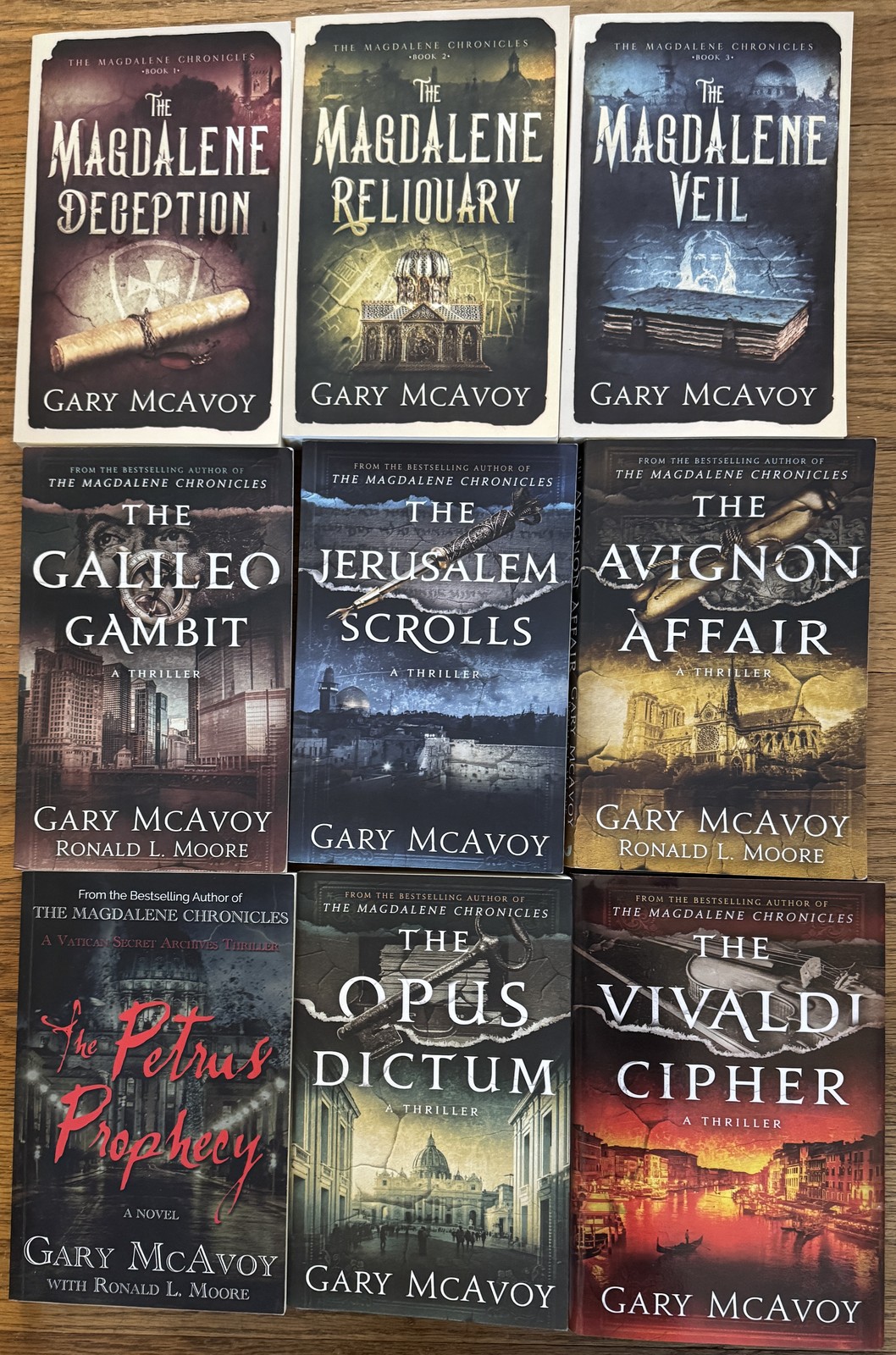 Vatican Secret Archive 1-6 Magdalen Chronicles 1-3 Gary McAvoy Set Lot 9