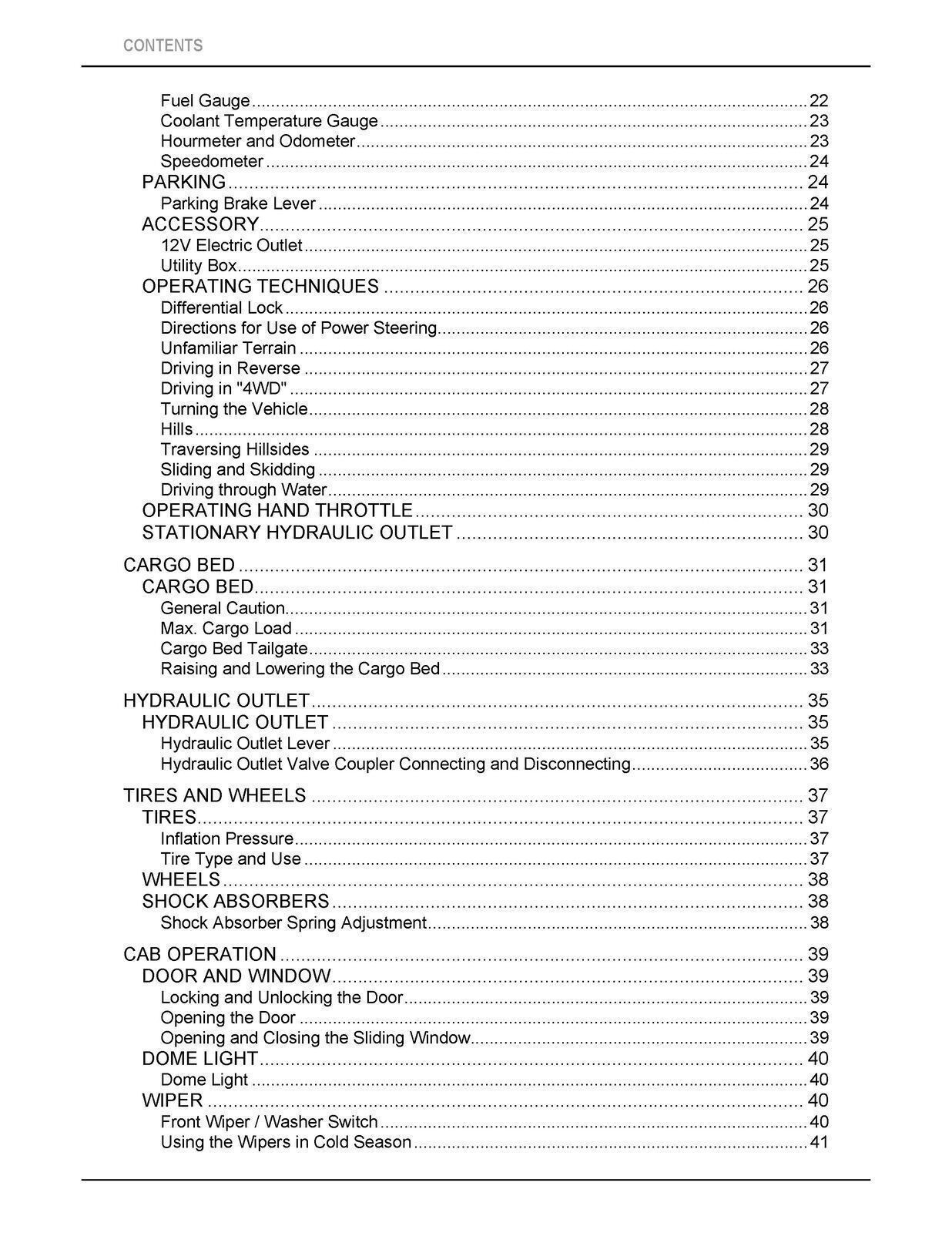 KUBOTA RTV-X1100C OPERATORS MANUAL – HD WIRE BOUND – TOUGH COVERS