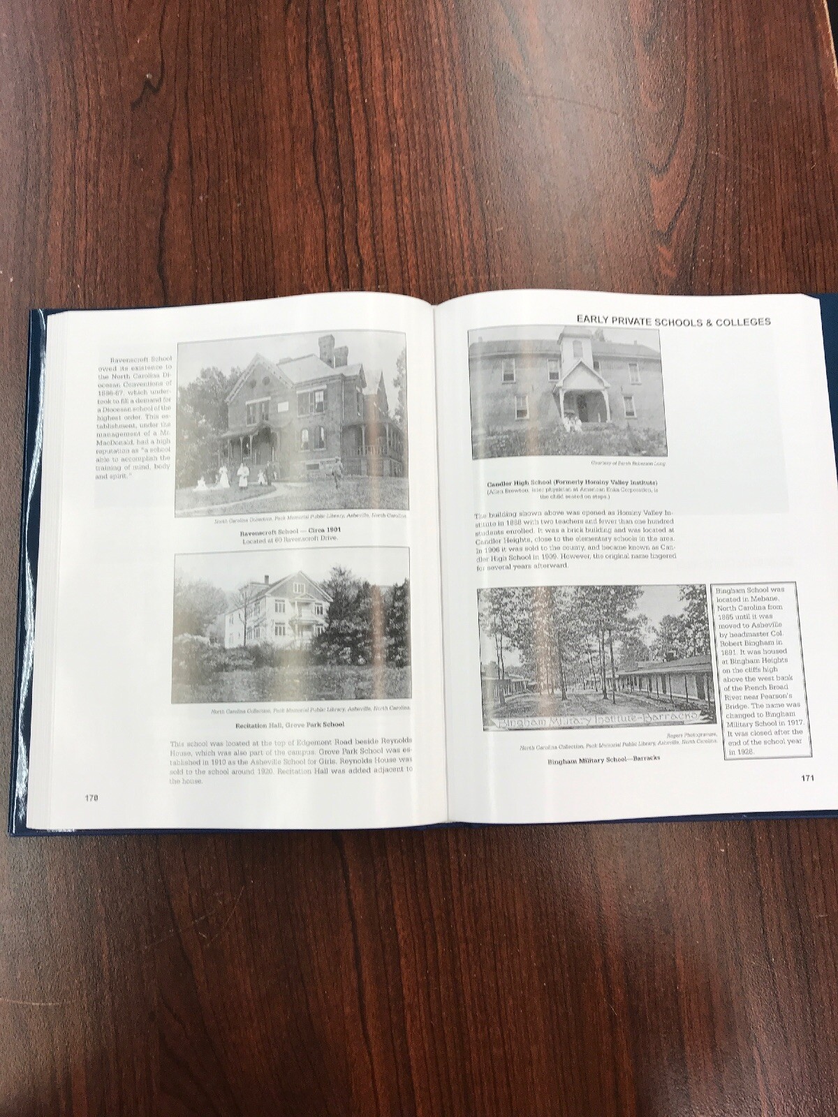 Asheville and Buncombe County, NC Once Upon a Time History book WNC genealogy