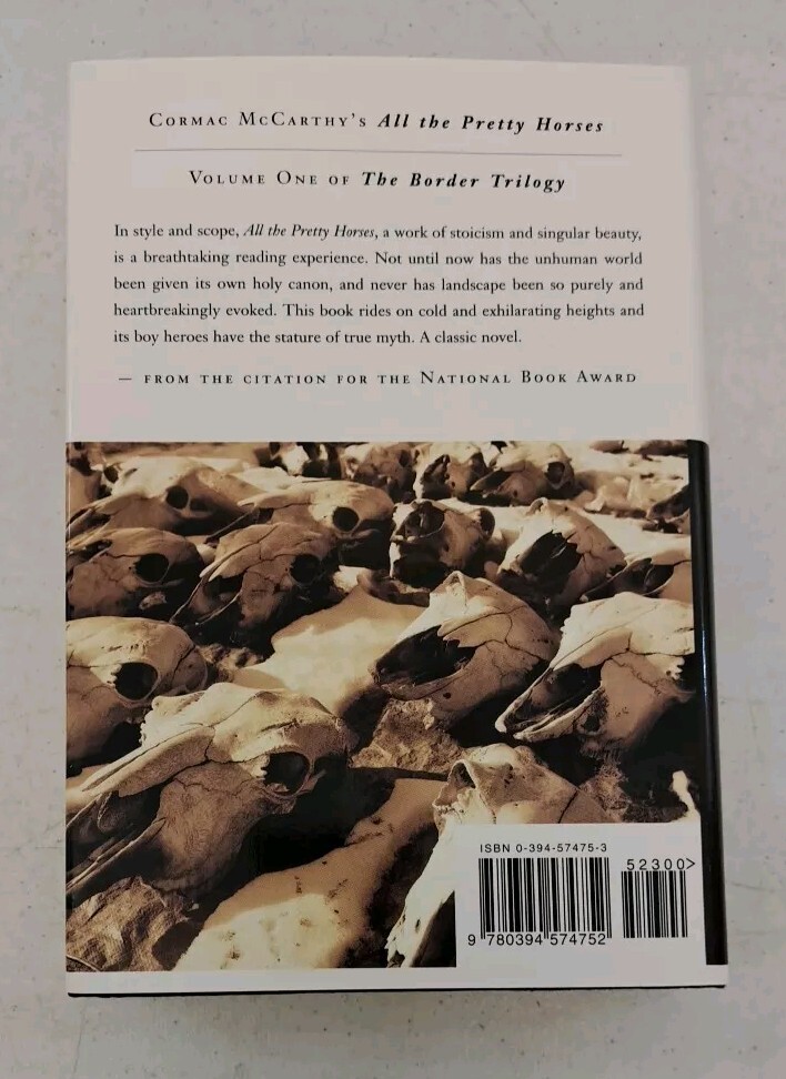 RARE 1994 First Edition HCDJ of The Crossing by Cormac McCarthy