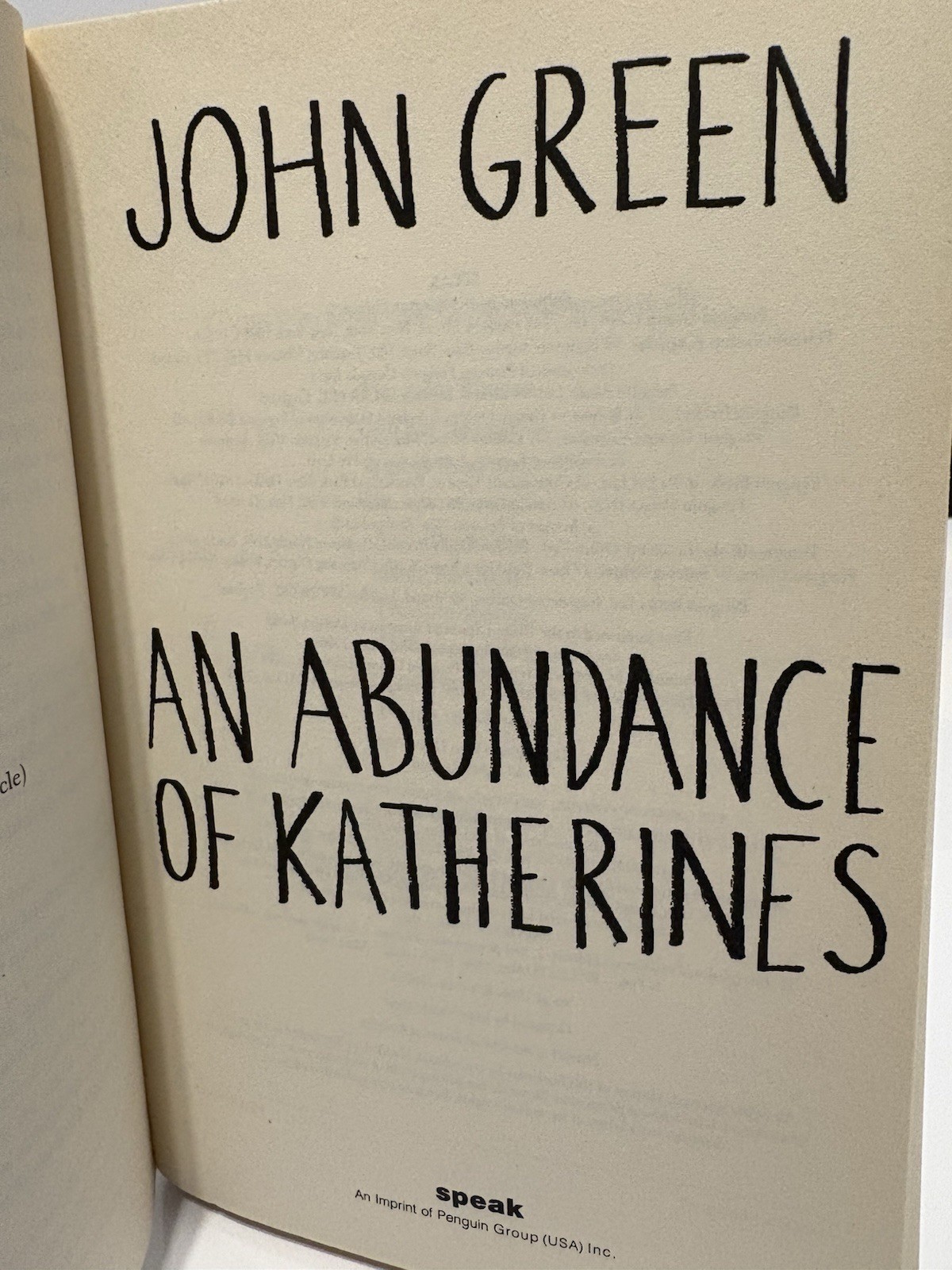 John Green YA Fiction Book Lot Set of 3