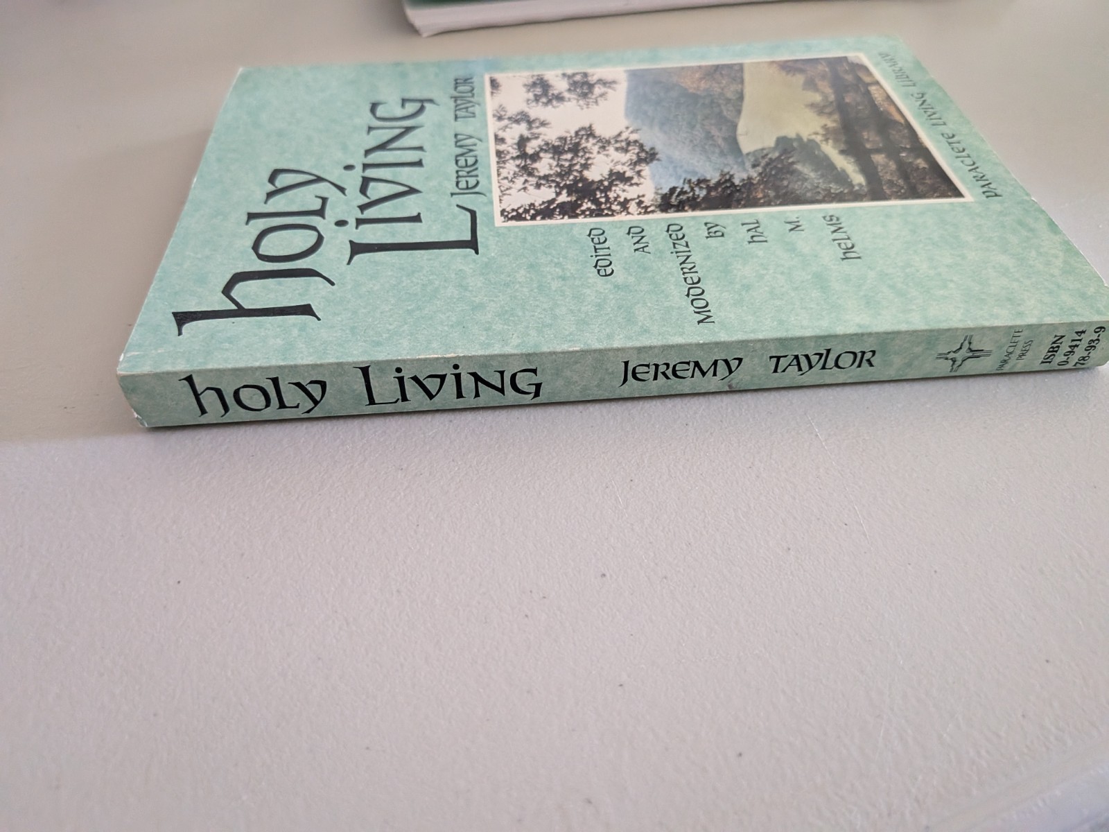 Holy Living, Jeremy Taylor, Paraclete Living Library, PB, Ed H Helms, Very Good
