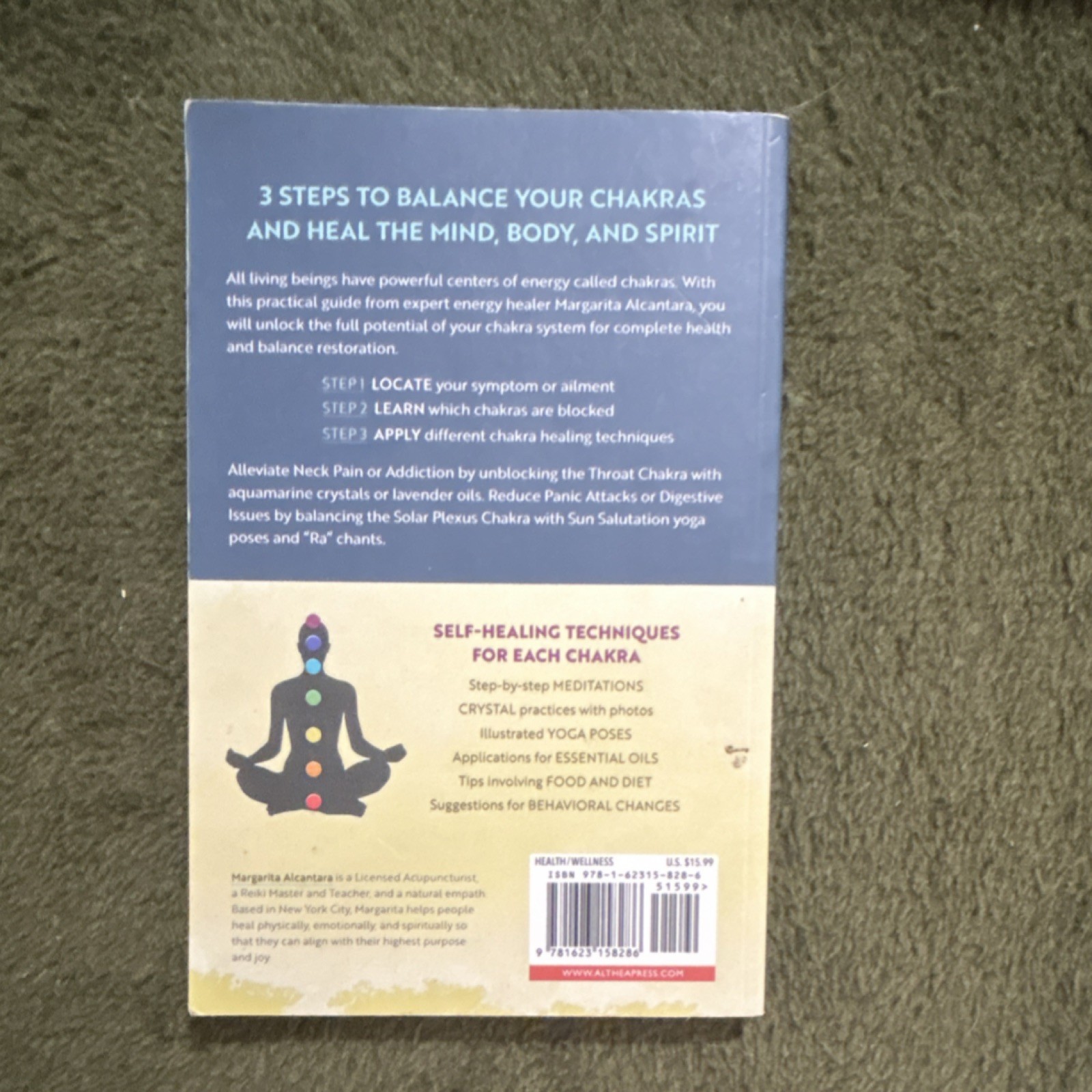 “Chakra Healing: A Beginner’s Guide” Margarita Alcantara Althea Press 2017 PB