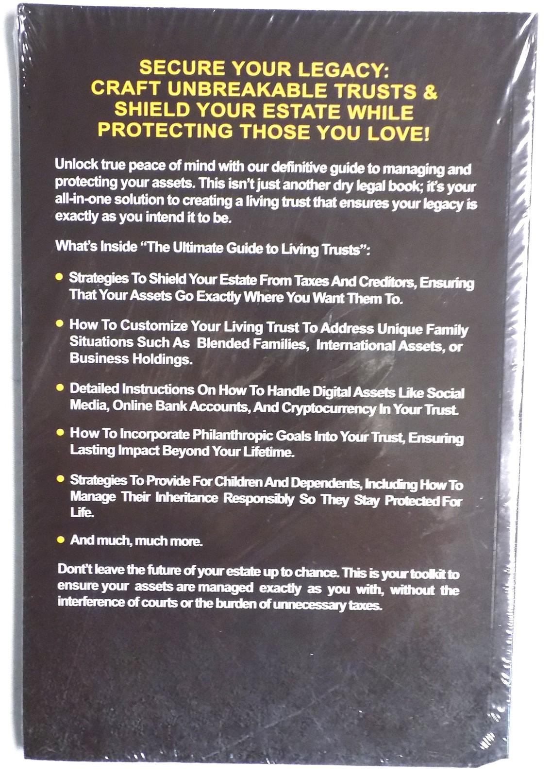 The Only Living Trusts Garrett Monroe 2025 Edition Paperback NEW