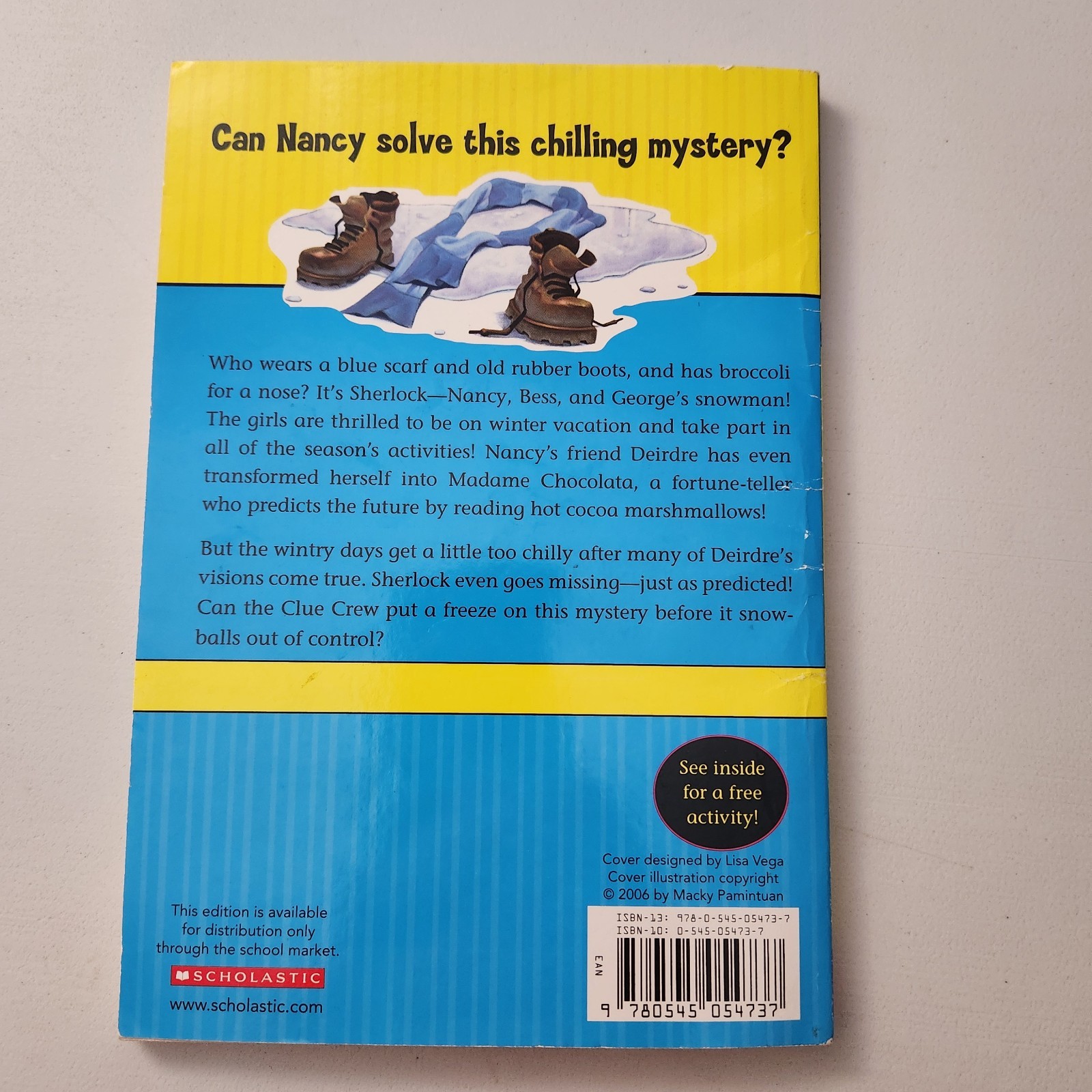 Case of the Sneaky Snowman by Carolyn Keene and Macky Pamintuan (2007, Trade…