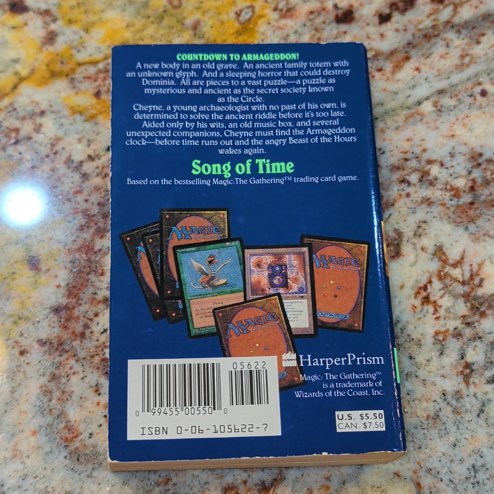Magic: The Gathering Song of Time Paperback Novel Teri McLaren 1st Print 1996