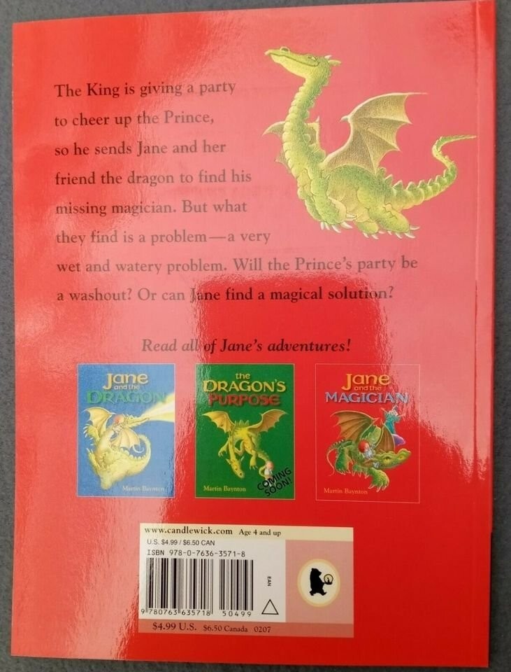 Jane and the Magician by Martin Baynton – Jane and the Dragon – 9780763635718