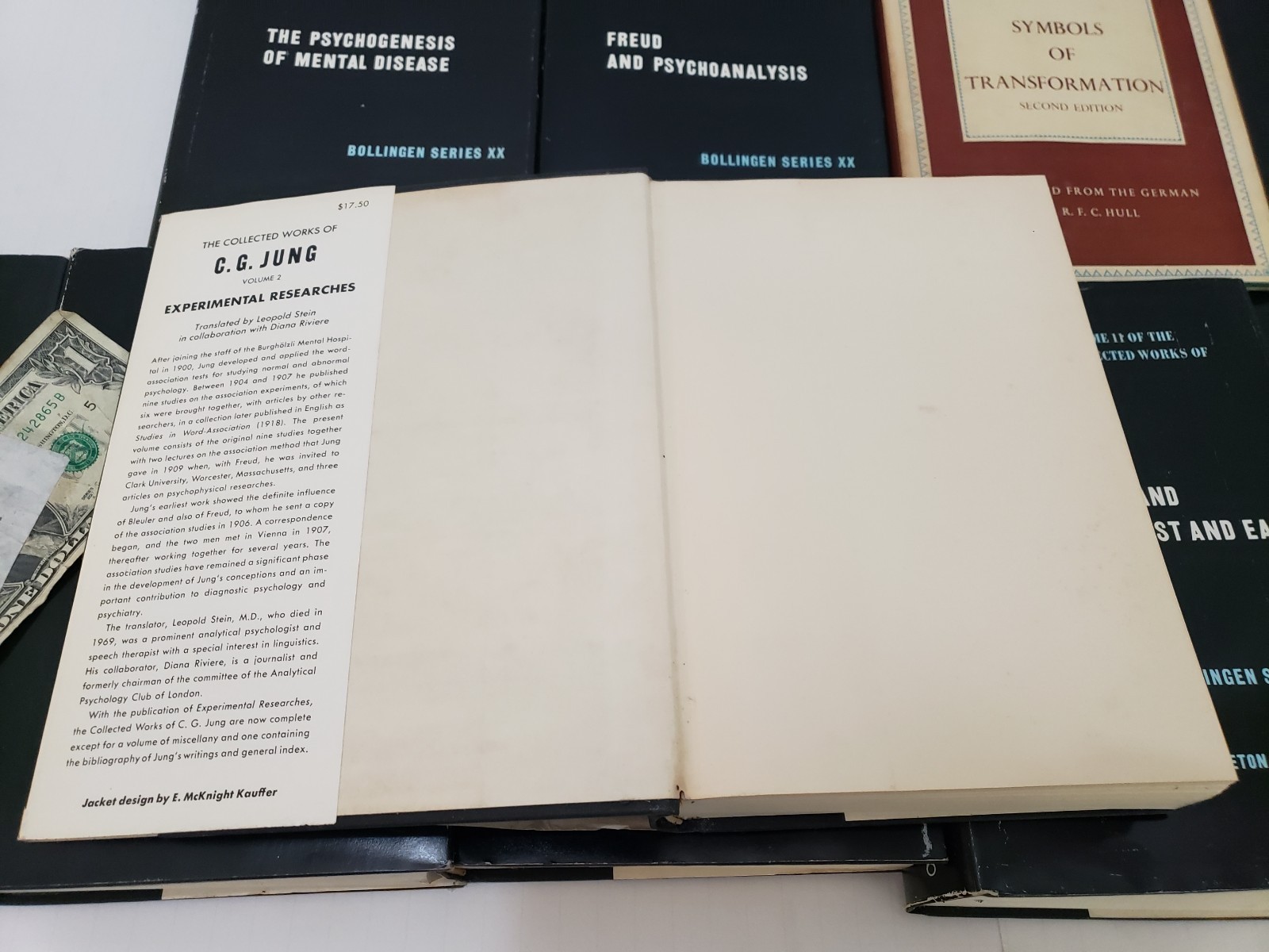 Collected Works of C.G. Jung – Partial Vintage Set Volumes 2 thru 17 — READ