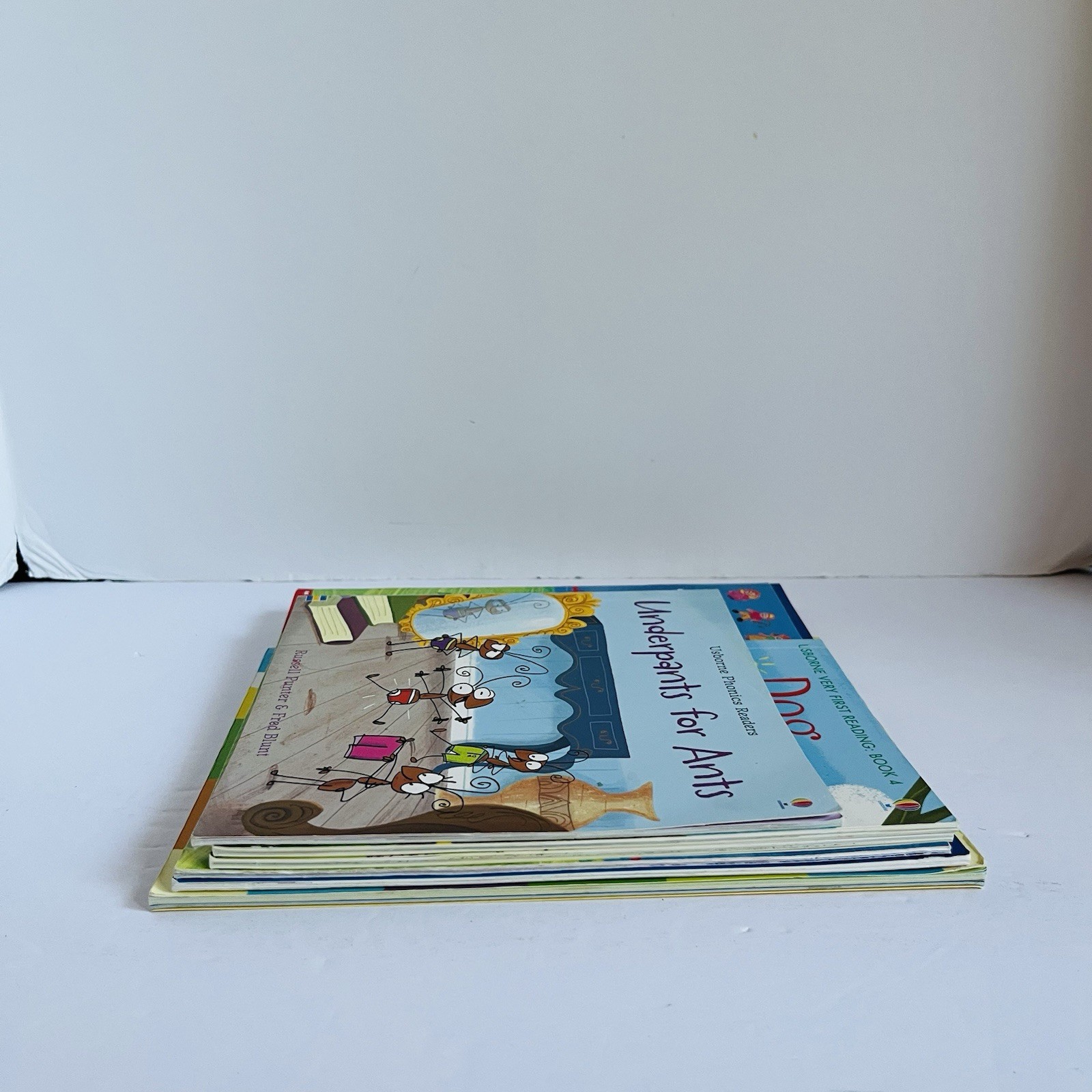 Usborne Childrens Books Lot of 6 Phonics Very First Reading Science Activity Kit