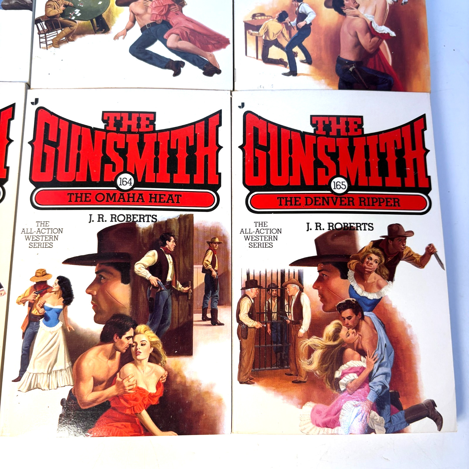 The Gunsmith Series – JR Roberts Lot of 9 Paperbacks Vols. #160-168