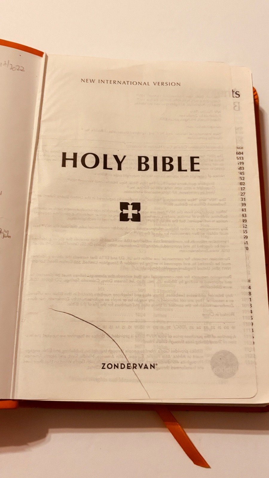Lot Of 3 Elevation Church Holy Bibles Zondervan NIV: Leathersoft Orange