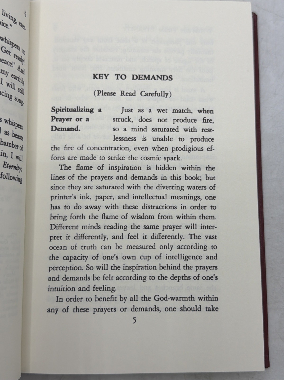 Paramahansa Yogananda Whispers from Eternity Leatherbound Hardcover 1st Version