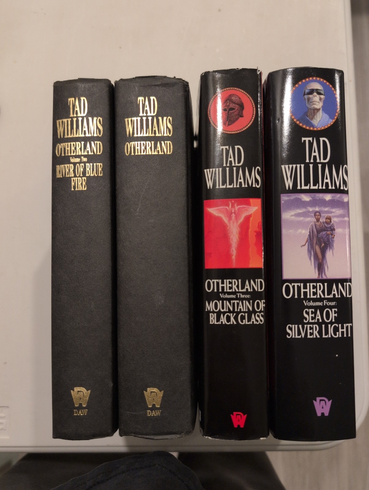 Tad Williams Otherland Hardback Books Lot Of 4. Two Of Them With Dust…