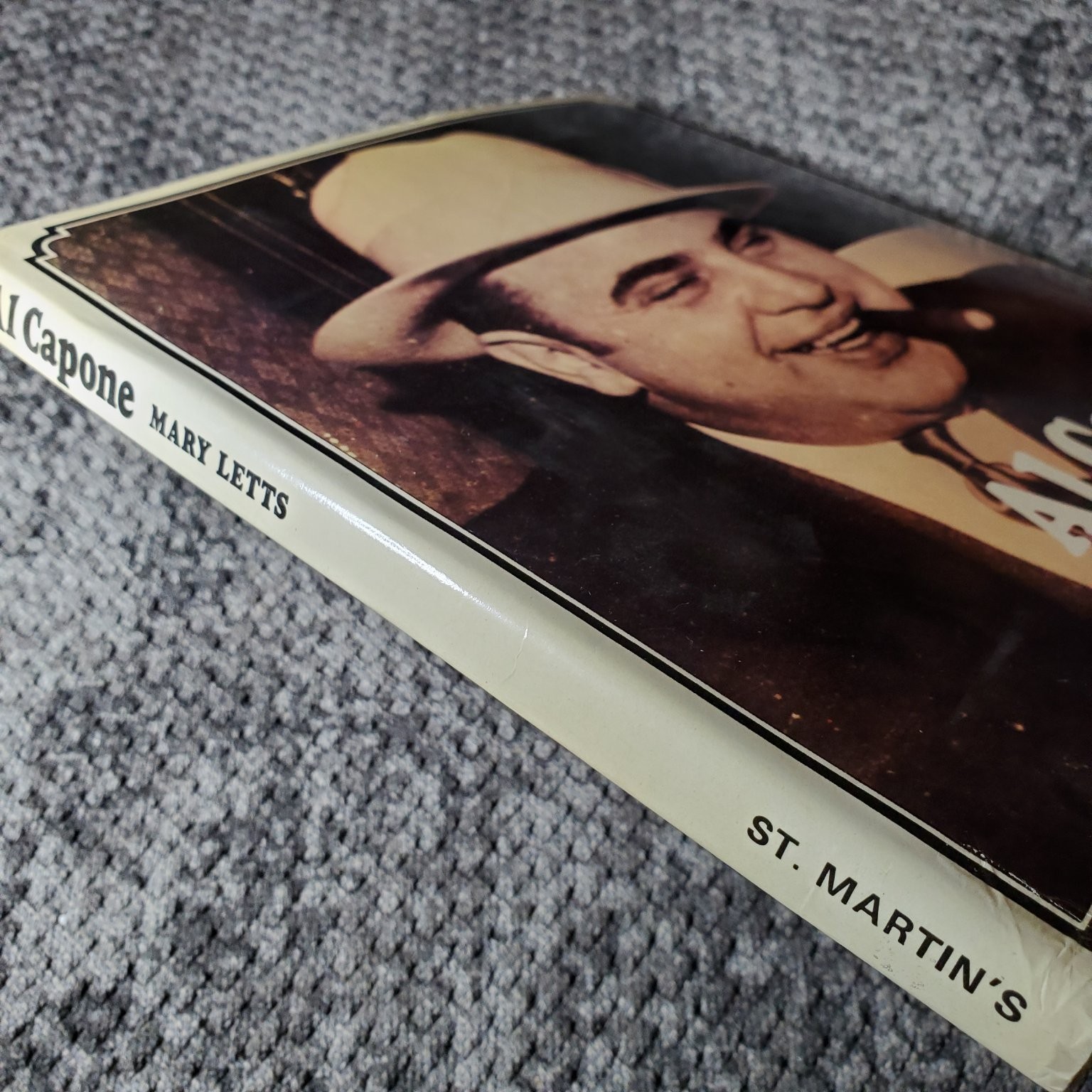 Al Capone Mary Letts 1975 First US Edition Biography History St. Martin’s Press