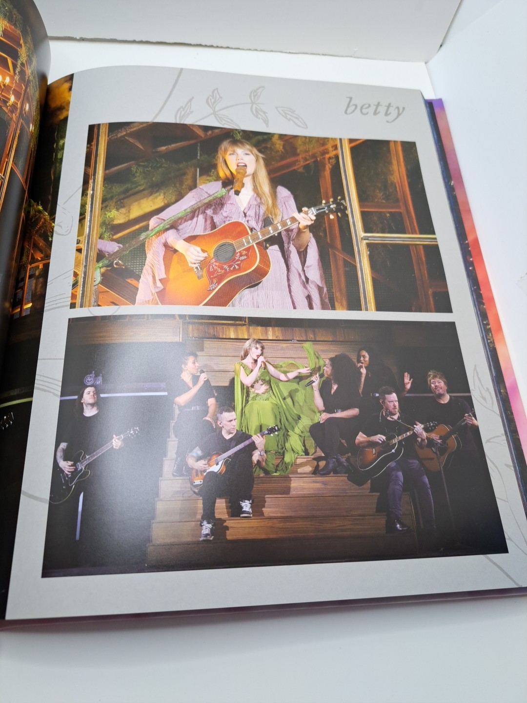 Taylor Swift The Eras Tour Book Hardcover Multicolor Cover