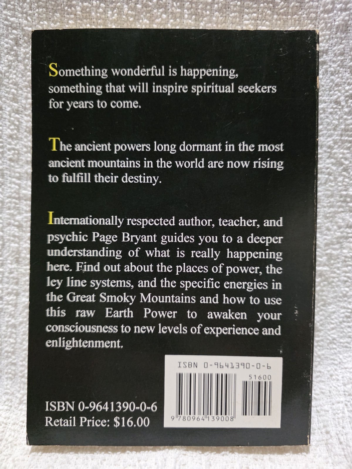 Spiritual Reawakening of the Great Smoky Mountains 1st Ed, Print by Page Bryant