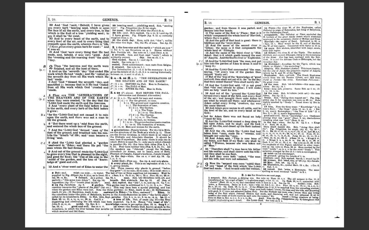 THE COMPANION BIBLE – E W Bullinger- Christian Scripture Commentary Study on CD