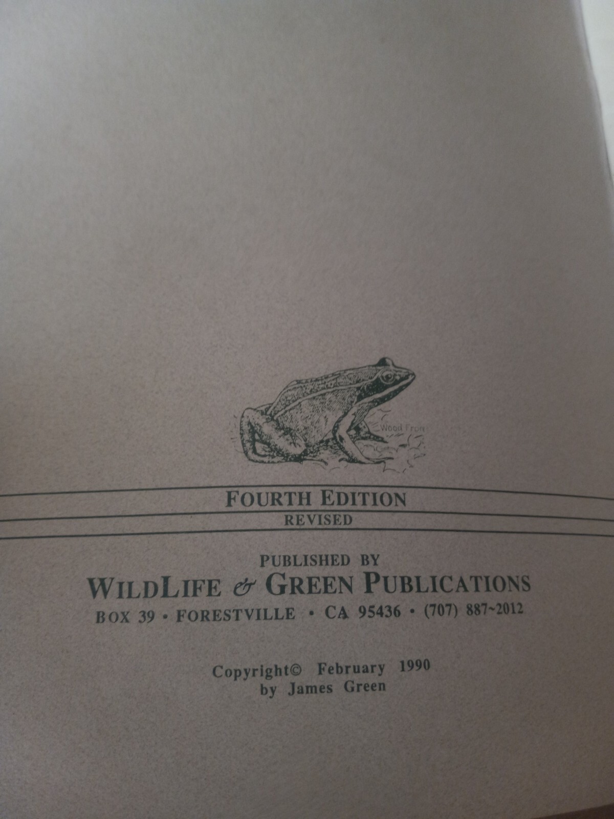 The Herbal Medicine-Maker’s Handbook Green, James 1990 4th Edition Revised PB