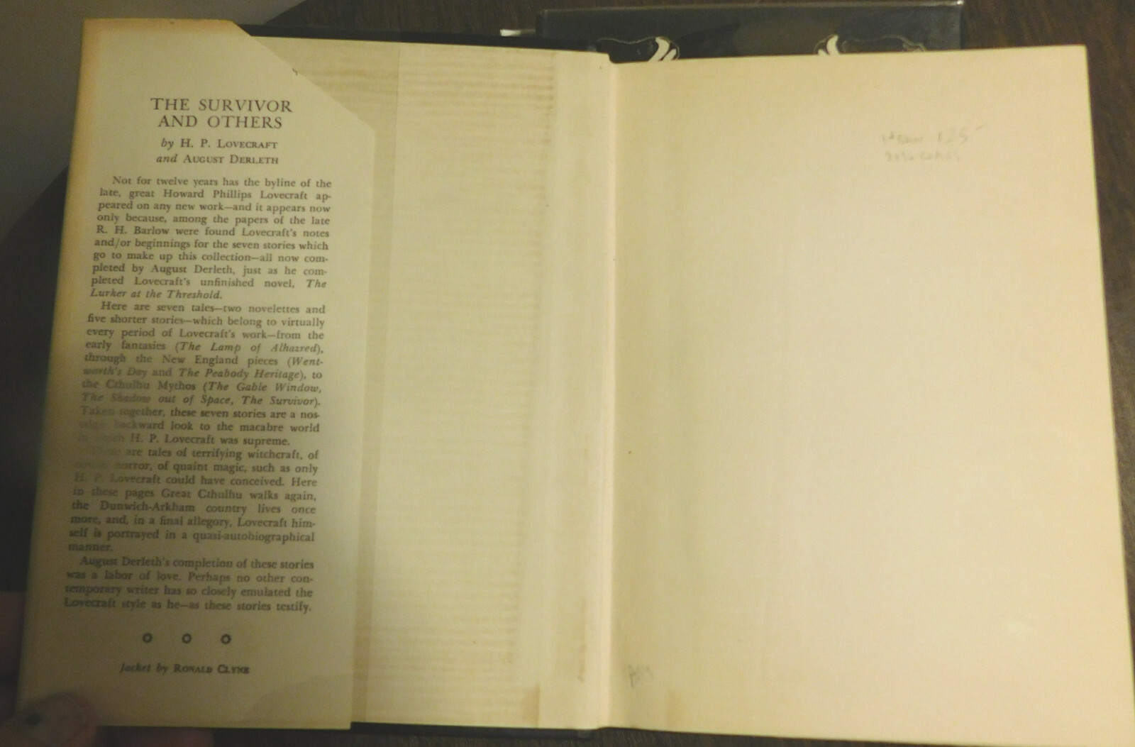 The Survivor and Others by H. P. Lovecraft & August Derleth