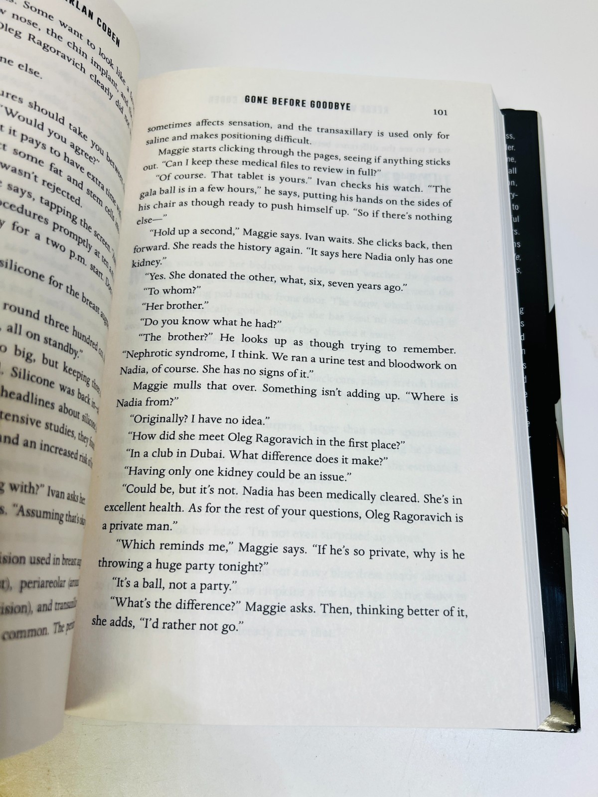 Gone Before Goodbye by Reese Witherspoon & Harlen Coben FIRST EDITION