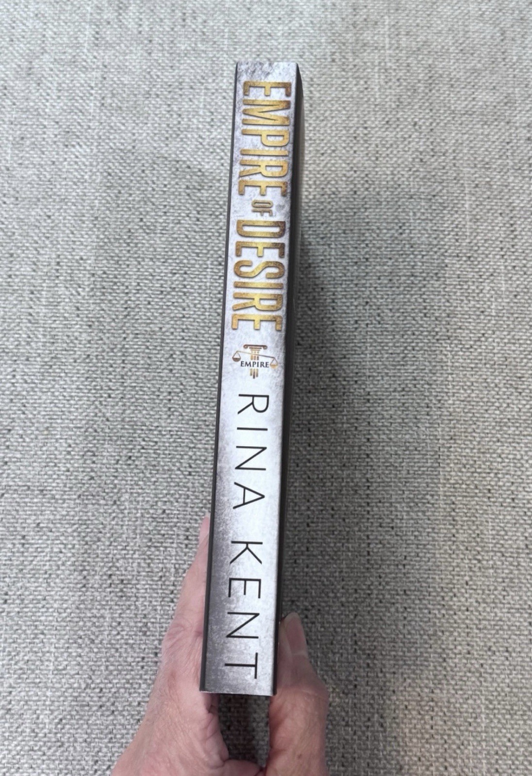 Empire of Desire Rina Kent Signed Paperback Empire Series Out Of Print New