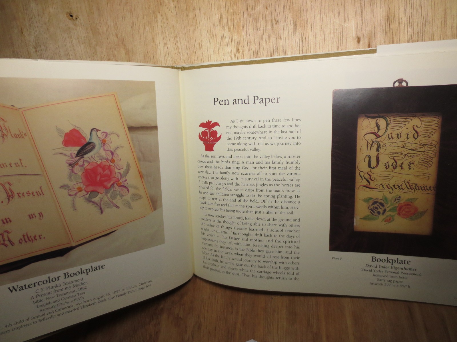 Pennsylvania Folk Art of Samuel L. Plank 1994 Limited 1st Edition Hardcover