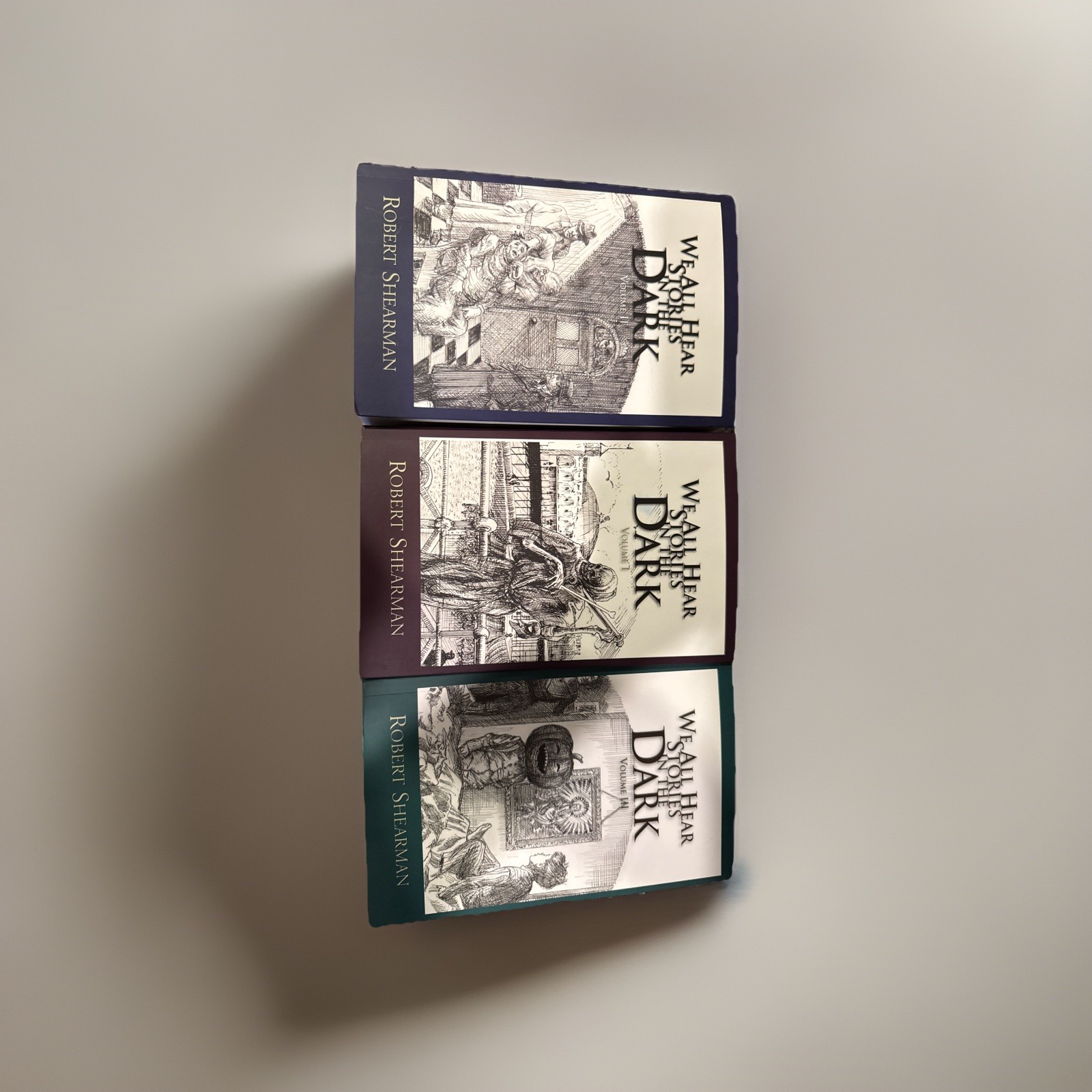 We All Hear Stories in the Dark Robert Shearman Horror 3‑Vol PS Publishing Set