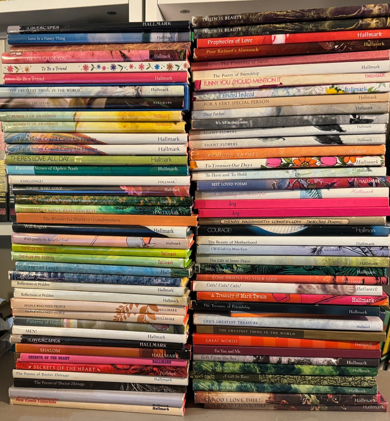 Variety of Hallmark Editions about poetry & more (you pick!)