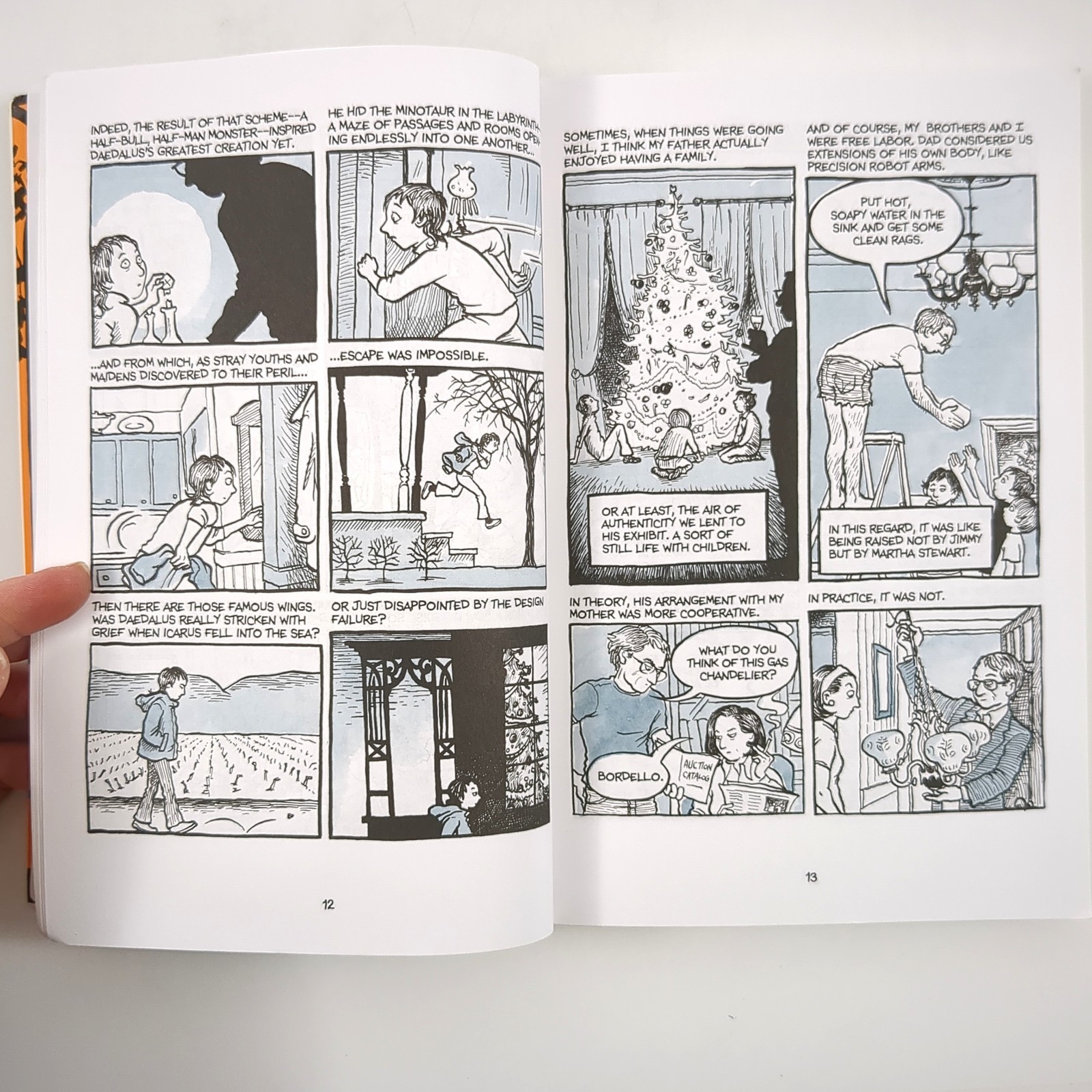 Fun Home Family Tragicomic Graphic Memoir Paperback Book Alison Bechdel 2006