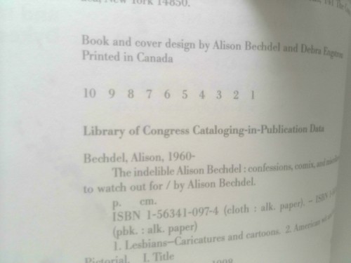 The Indelible Alison Bechdel: Confessions, Comix, and… (1st Ed, Signed)
