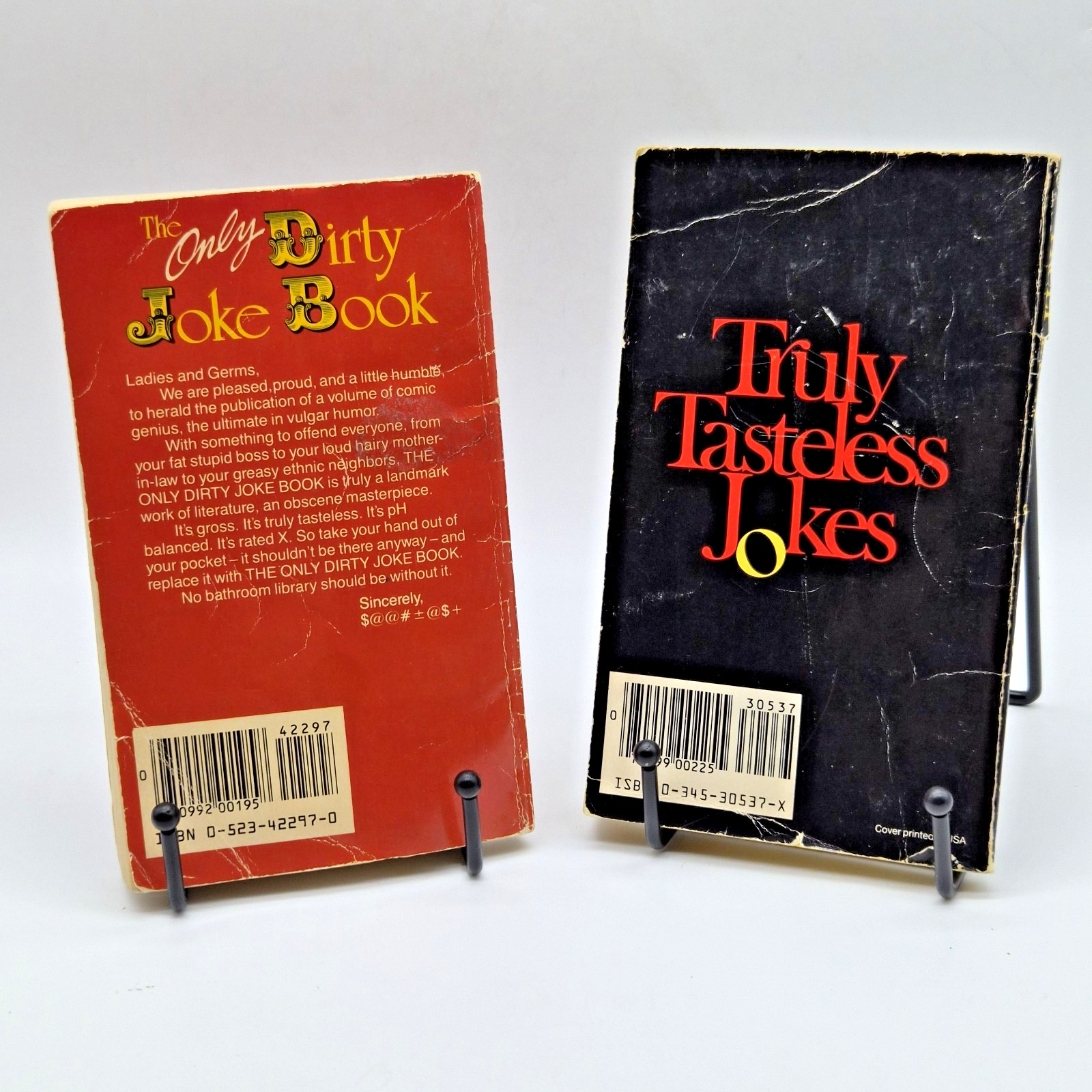 Vintage Dirty Joke Books Lot Jackie Martling Blanche Knott PBs Truly Tasteless