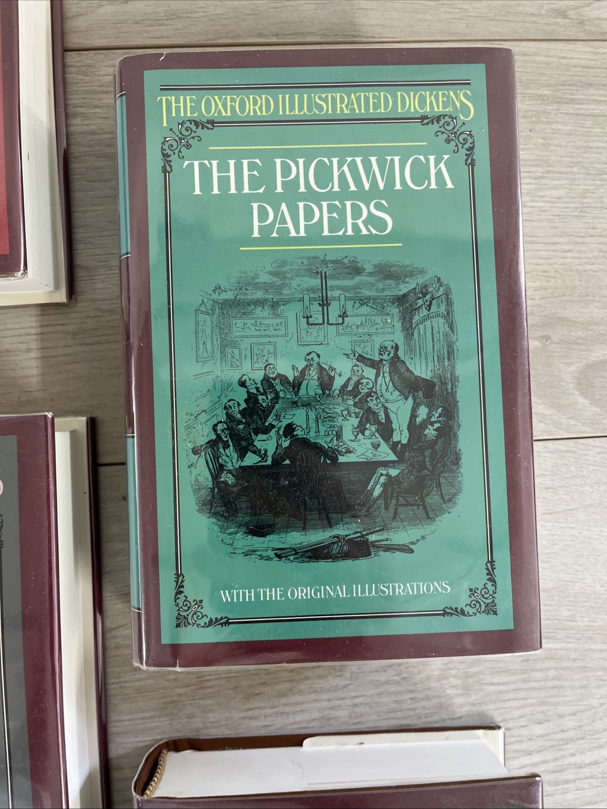 Oxford Illustrated Dickens Lot 13 HC Slipcase Style Like New Classics