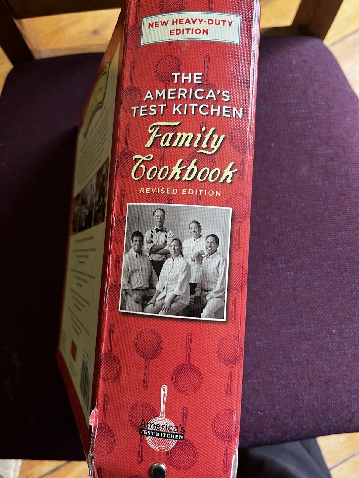 America’s Test Kitchen Family Cookbook Revised Edition Illustrated Ring Bound