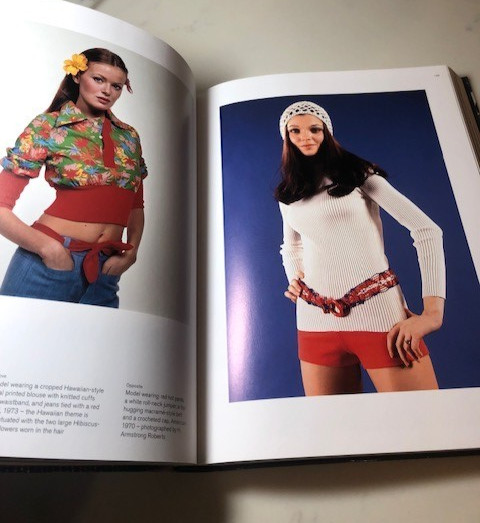 Fashion in the ’70s 1970 1970s hippy chic peasant retro disco punk book couture