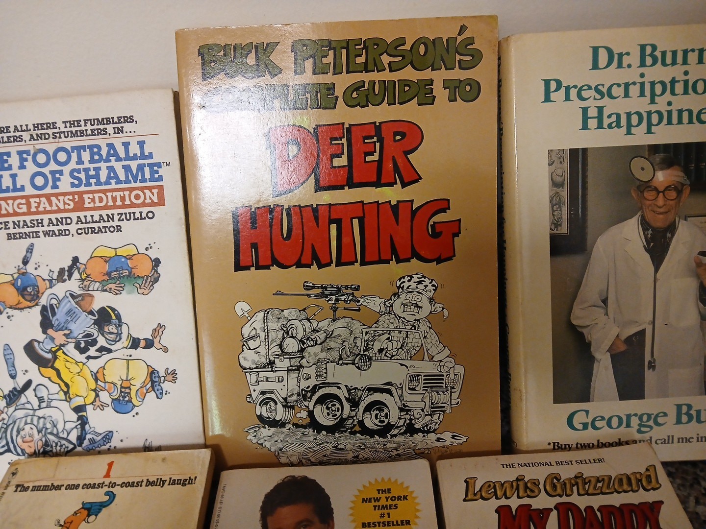HUMOR BOOKS FOR MEN-Football- Fishing-Redneck-Deer Hunting-Fishing-Son of a Gun+