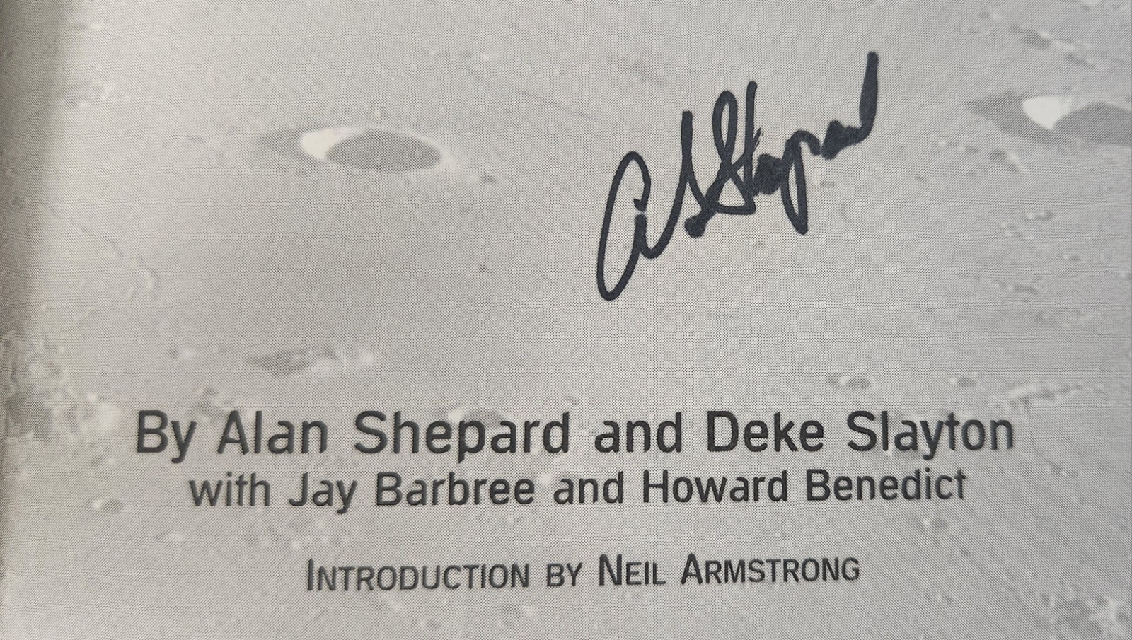 SIGNED Moon Shot: The Inside Story of America’s Race to the Moon by Alan Shepard