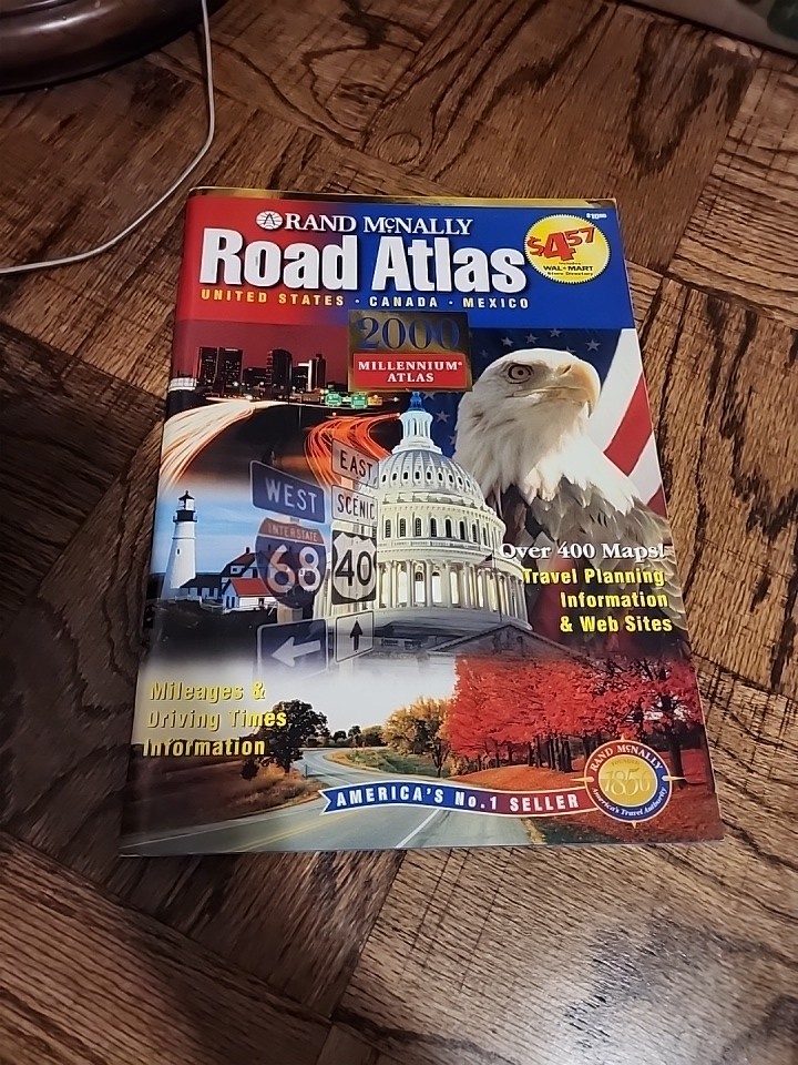 Rand McNally Road Atlas: United States, Canada, Mexico 2000 Millennium Atlas