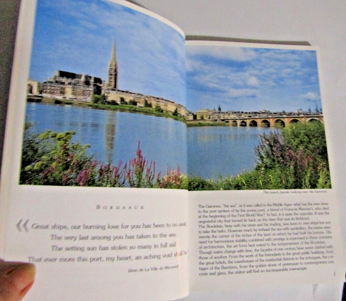 BORDEAUX VISITORS GUIDE GRAND SUD PAPERBACK BOOK 2006 96 PAGES 5.5 X 8.5 IN