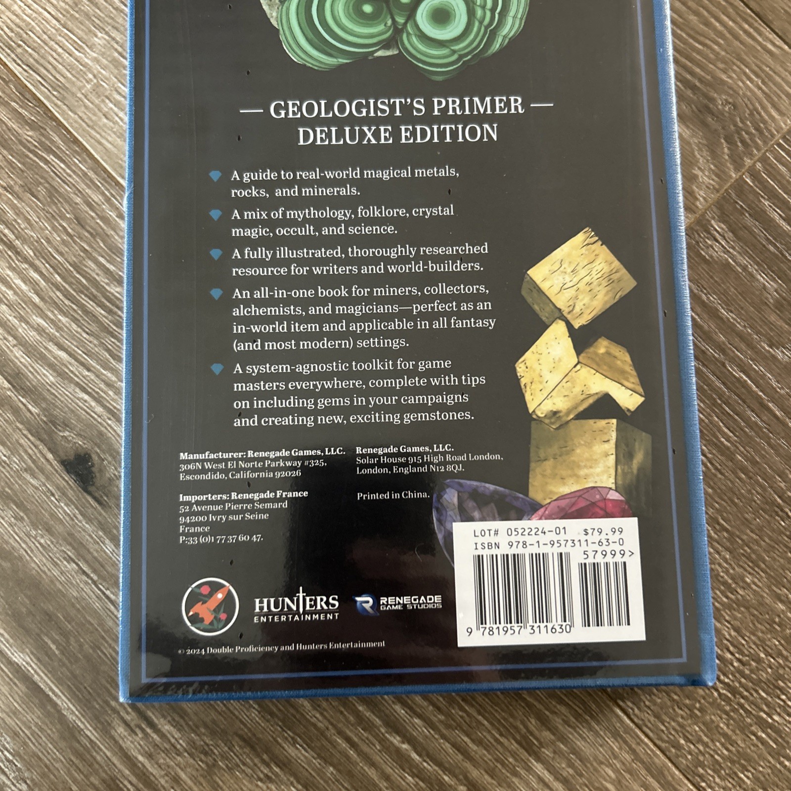 Geologist Primer Deluxe Edition RPG Roll Playing Fantasy Toolkit Game Masters