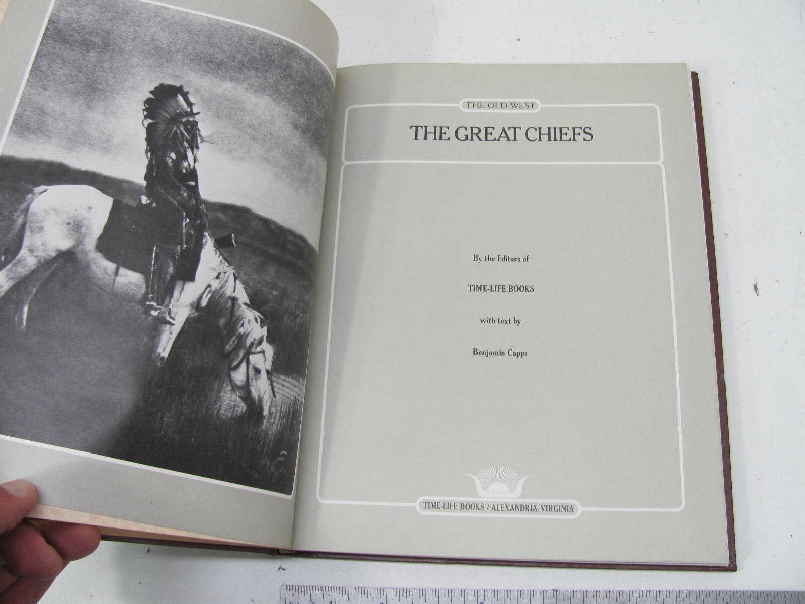Time Life Books The Old West Series Replacement–The GREAT CHIEFS