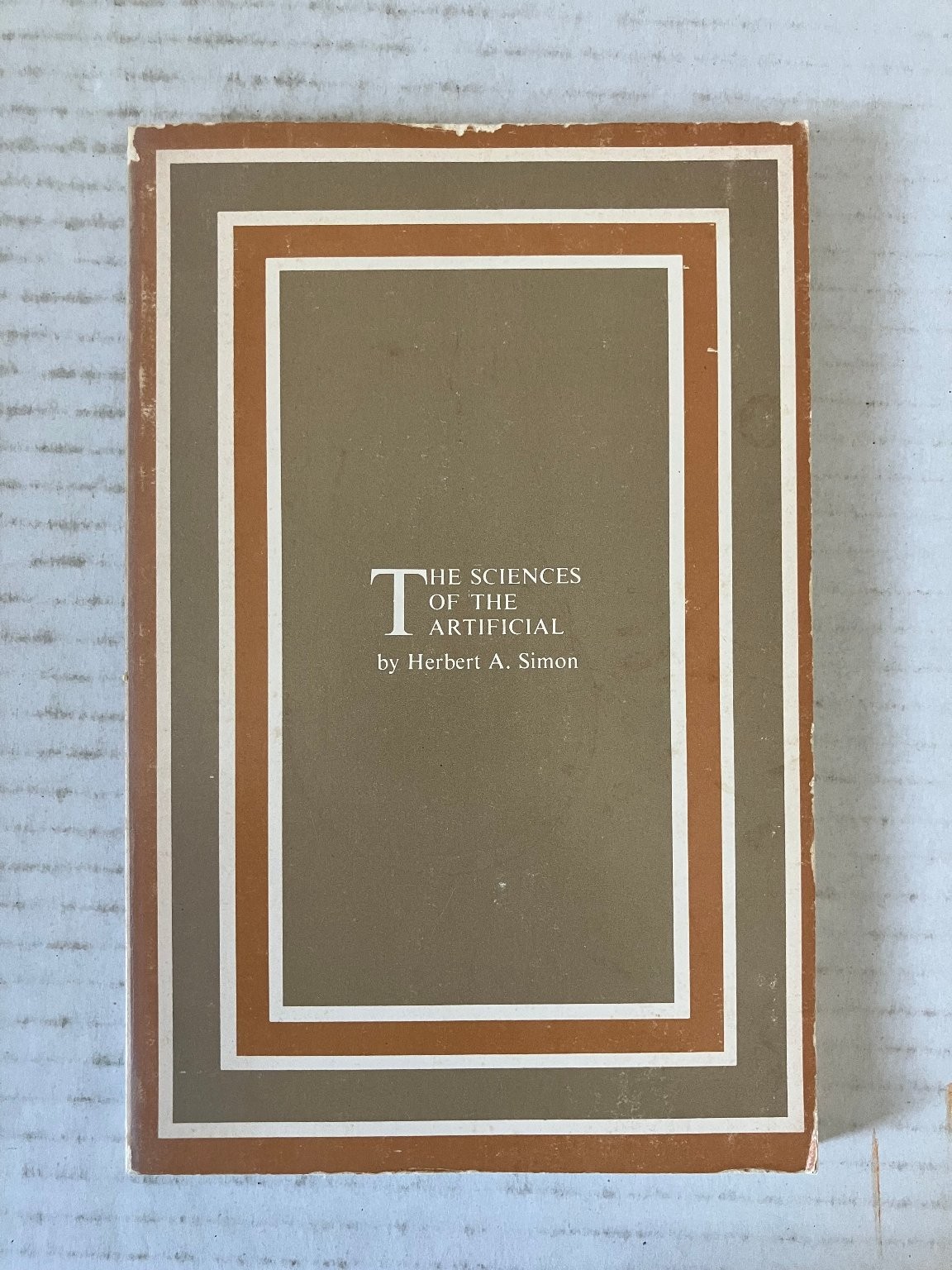 Sciences of the Artificial Herbert A. Simon 1975 MIT Press Computer Science PB