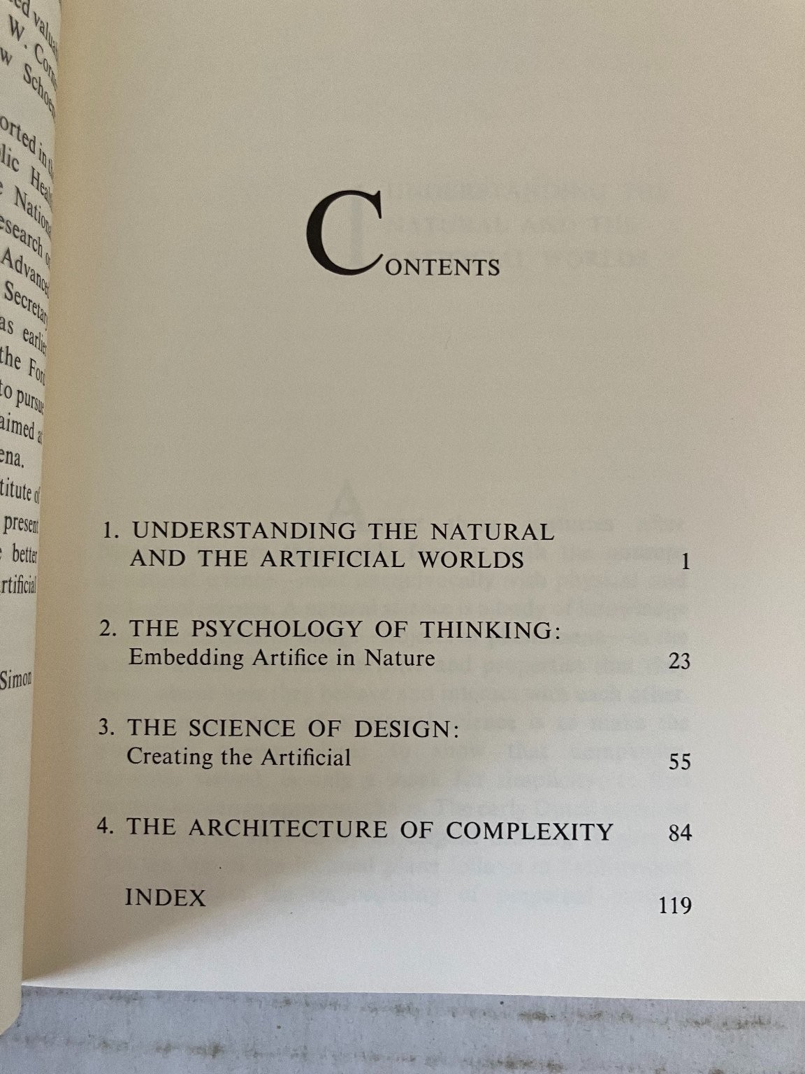 Sciences of the Artificial Herbert A. Simon 1975 MIT Press Computer Science PB