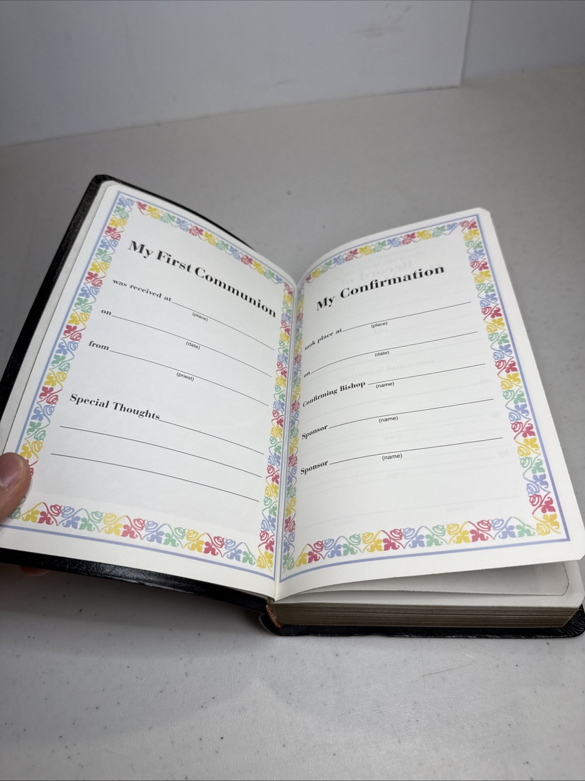 The New American Holy Bible 1991 Catholic Edition 9053 Copyright 1987