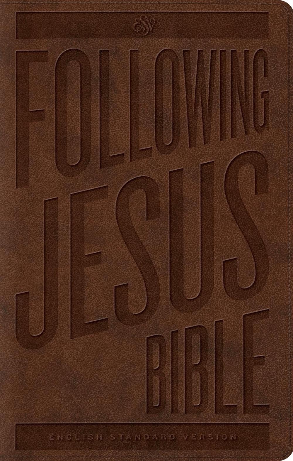 ESV Following Jesus Bible (English) Leather Book