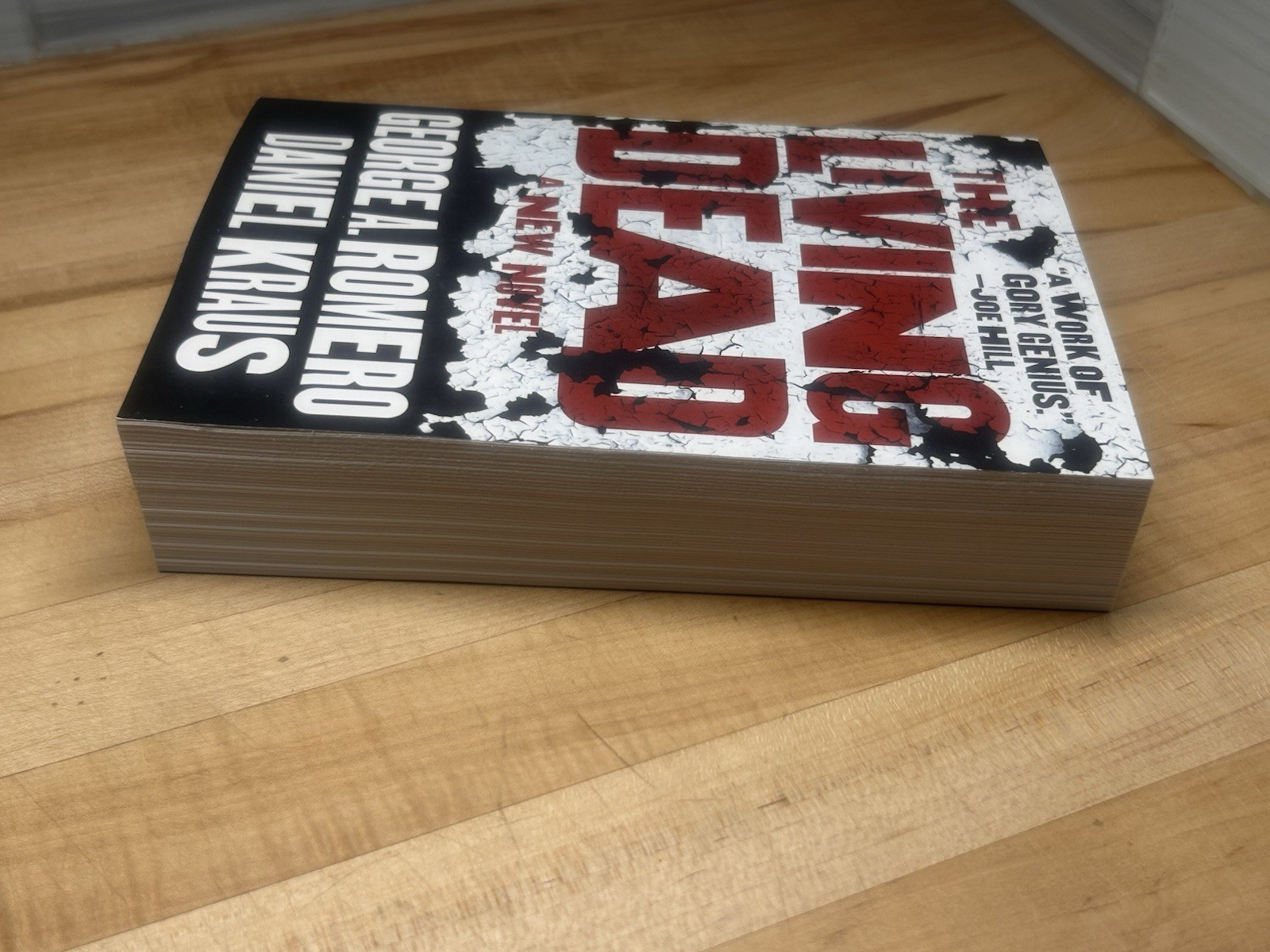 The Living Dead by Daniel Kraus and George A. Romero (2021, Trade Paperback)