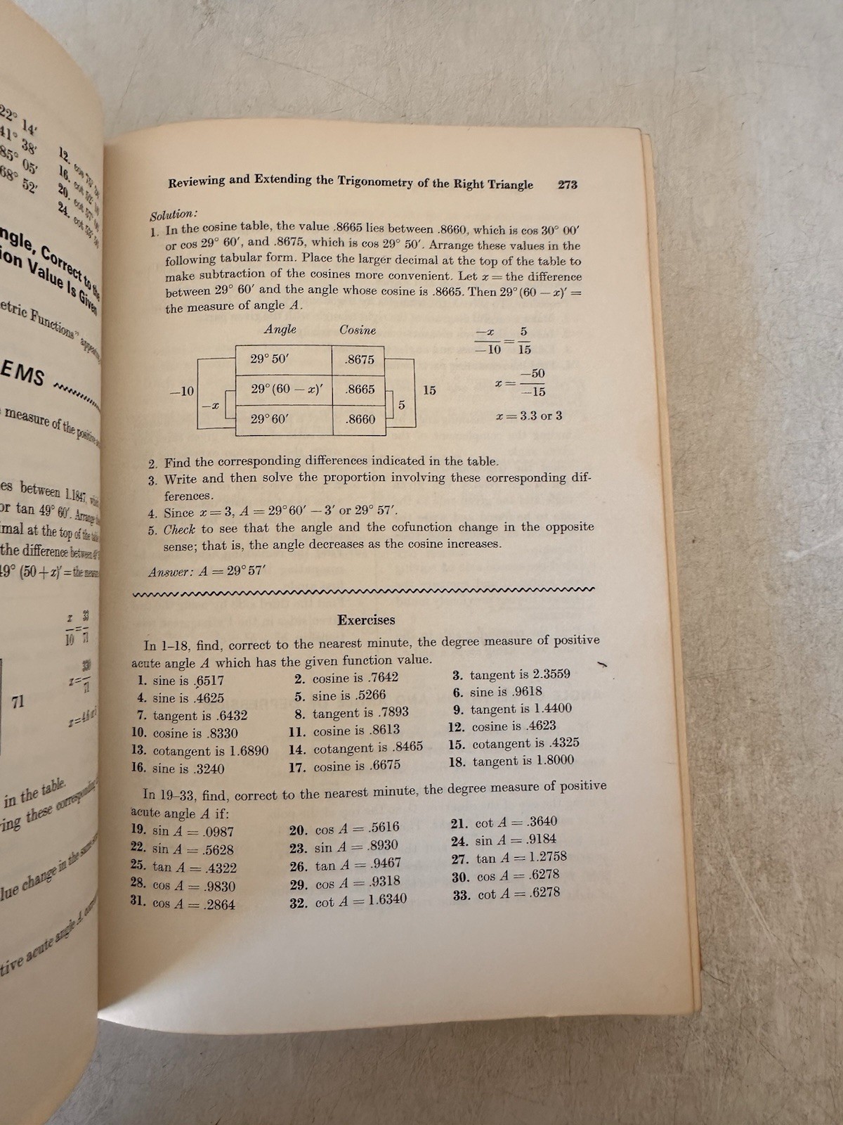 Algebra Two and Trigonometry Dressler Rich Amsco 1972