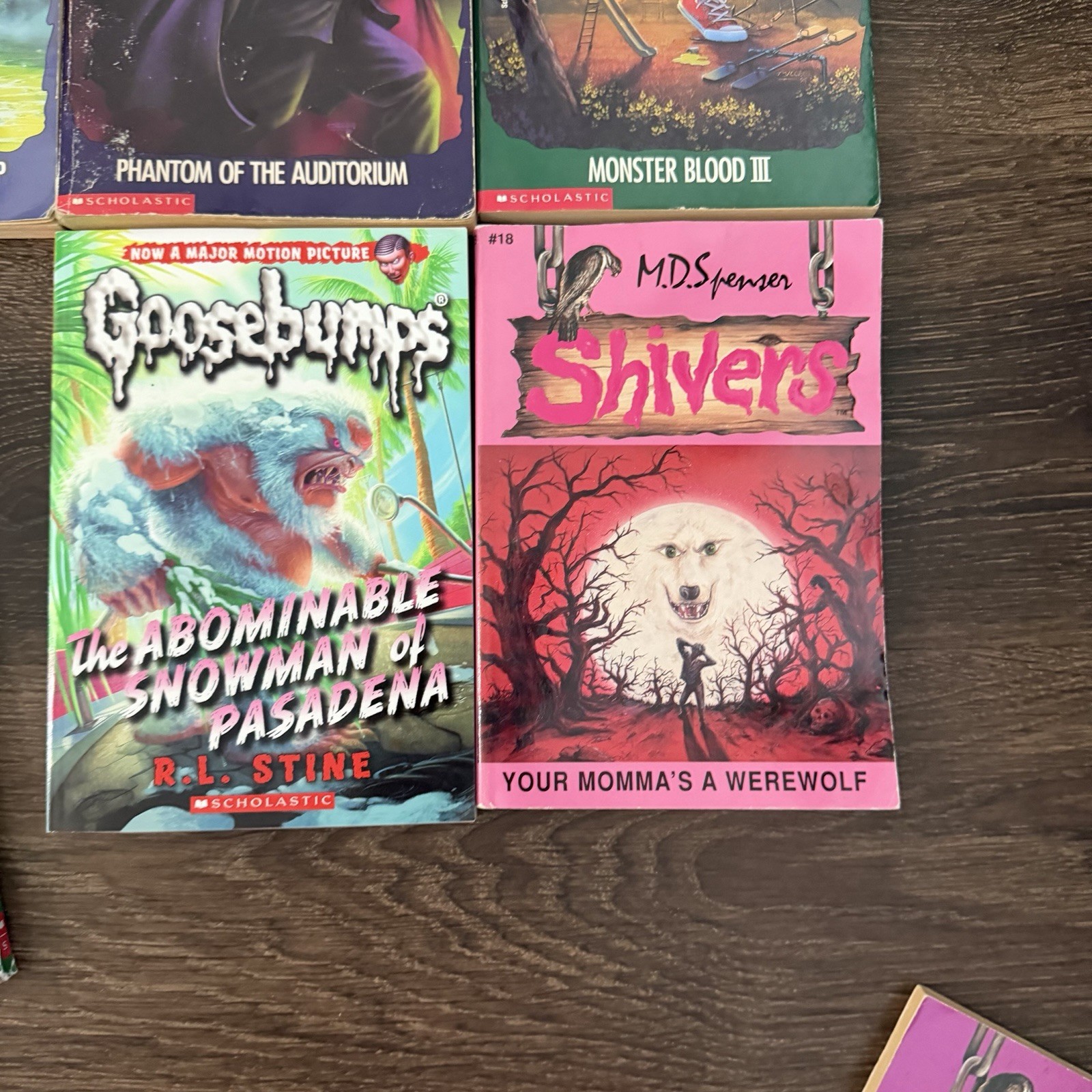 R.L. Stine Goosebumps Fear Street Shivers Book Lot of 15 Scholastic PB